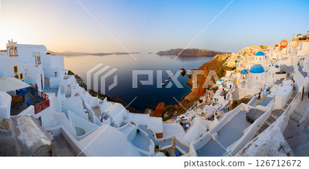 Oia, traditional greek village Oia, traditional greek village 126712672