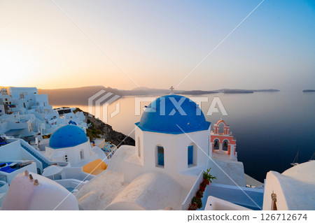 Oia, traditional greek village Oia, traditional greek village 126712674