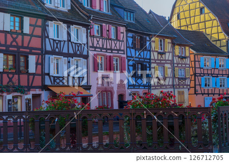 Colmar, beautiful town of Alsace, France 126712705