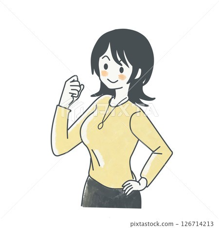 勇敢的女人構成 勇敢的女人構成 126714213