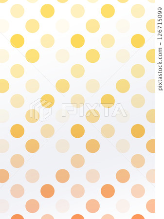 Hand-drawn material: Beautiful and refreshing orange polka dots, abstract background illustration Hand-drawn material: Beautiful and refreshing orange polka dots, abstract background illustration 126715099