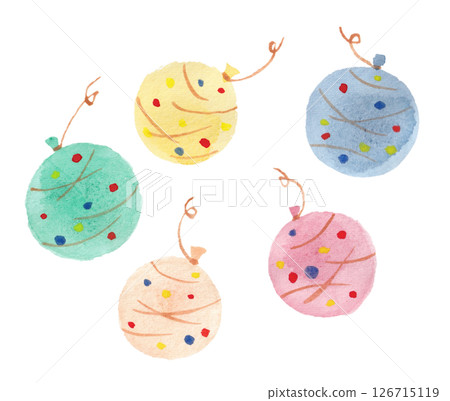 Watercolor yo-yo 2 126715119