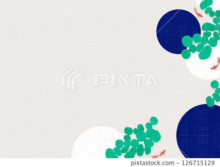 夏季日式背景（金魚）2025-6 126715129