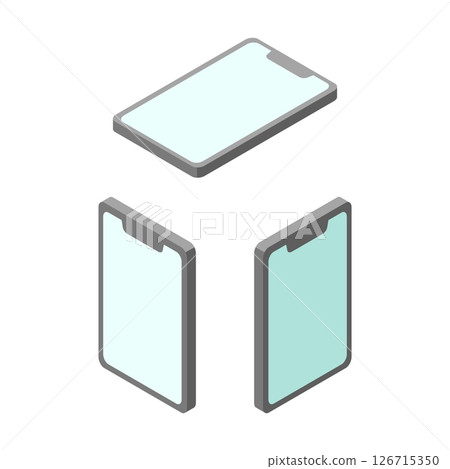 Smartphone_isometric illustration Smartphone_isometric illustration 126715350