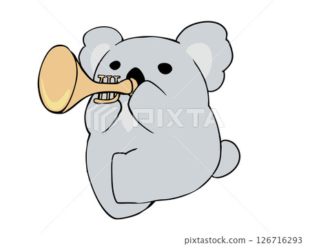 無尾熊行進小號 126716293