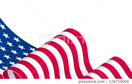American flag background, USA flag border, US waving flag American flag background, USA flag border, US waving flag 126718008