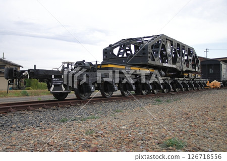用於運輸大型變壓器的日本國鐵志木160型特大型貨車 126718556