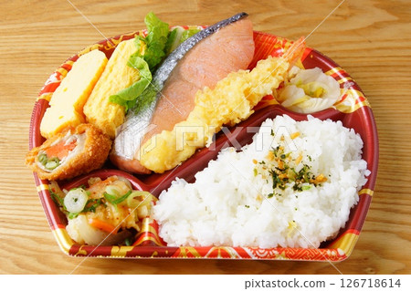 鮭魚便當 126718614