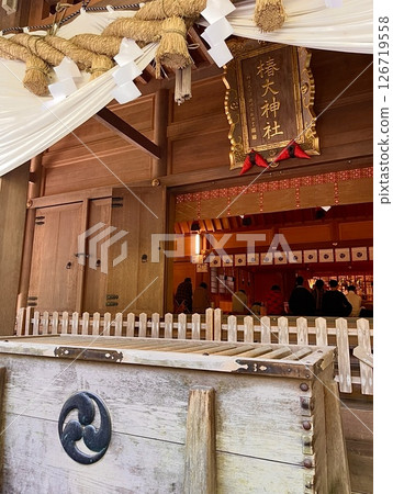 椿木大社 - 充滿神聖氛圍的傳統建築，椿木大社的拜殿 126719558