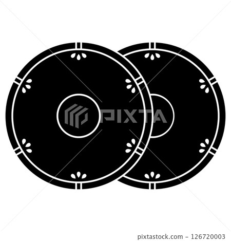 This is the family crest. It is called "Tsuzumikawa". 126720003
