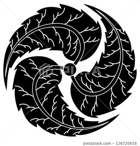 這是一個家族徽章。我的名字是杉友惠。 126720658