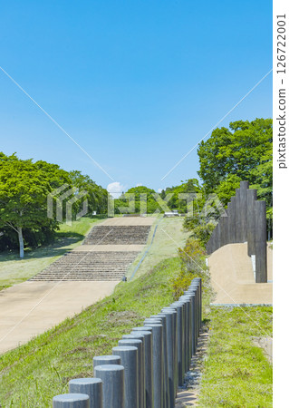 春天 多賀城紀念碑 多賀城南門 126722001