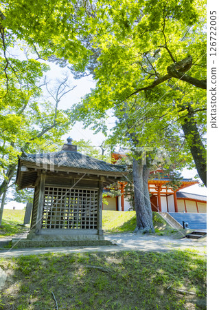 Spring Taga Castle Monument Taga Castle South Gate 126722005