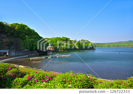 [愛知縣]犬山市：入鹿池的新綠 126722333