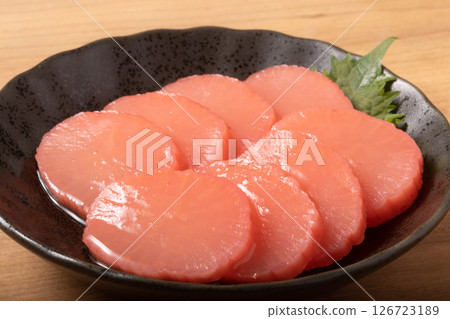 Plum paste, pickled radish Plum paste, pickled radish 126723189