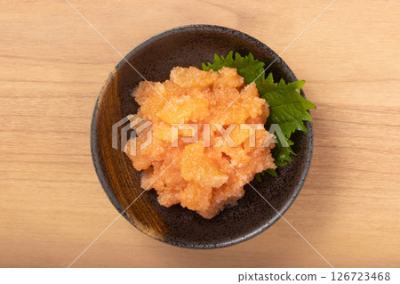 鯡魚子和鱈魚子混合在一起 126723468