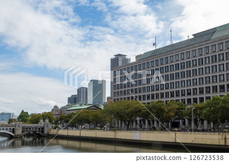 大阪市北區中之島附近的風景 126723538