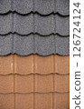 Roof tile background 126724124