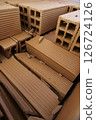 Baked clay bricks 126724126