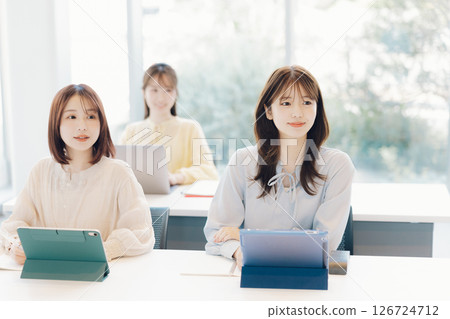 University students in class University students in class 126724712