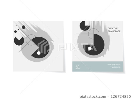 Abstract graphic design element . Geometric background concept Abstract graphic design element . Geometric background concept 126724850