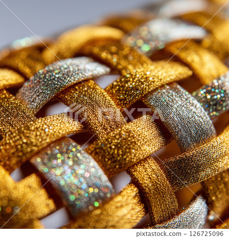 Your It Bag macro texture of woven glittering threads highlighting artisan craftsmanship Your It Bag macro texture of woven glittering threads highlighting artisan craftsmanship 126725096