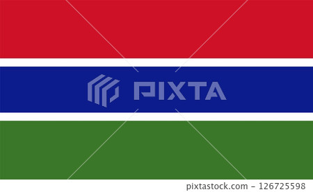 gabon, flag, vector 126725598