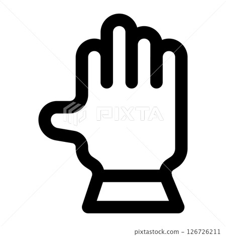 gloves icon 126726211