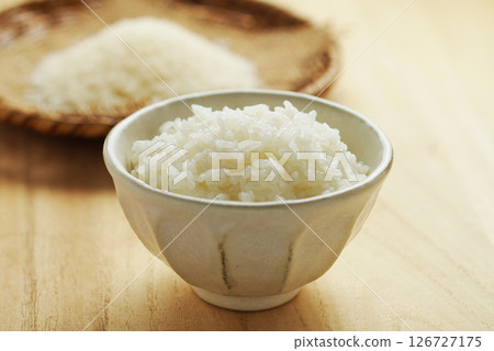 白米飯，白米，米飯，米粒 126727175