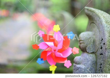 Kongorinji Temple: 1,000 Jizo statues and windmills 126727182