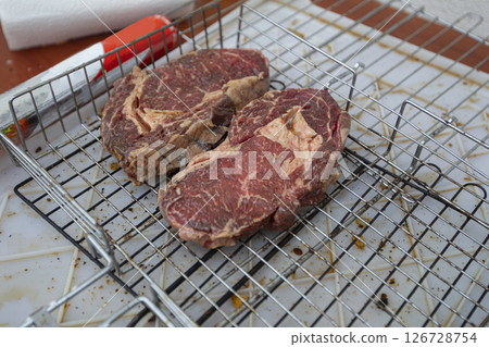 Large cuts of beef meat Large cuts of beef meat 126728754