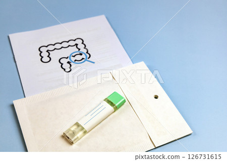 Rectal cancer screening test for home use and lab delivery 126731615