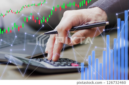 Conducting a global market analysis to increase business sales 126732460