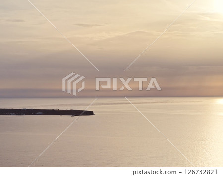 Waiting for the sunset on the heavenly Greek island of Santorini in the town of Oia Waiting for the sunset on the heavenly Greek island of Santorini in the town of Oia 126732821