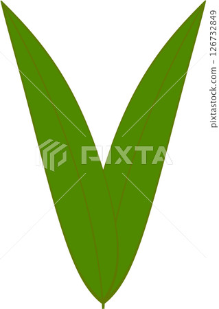 Beautiful shape and green colors tone of fresh plant leaves. Beautiful shape and green colors tone of fresh plant leaves. 126732849