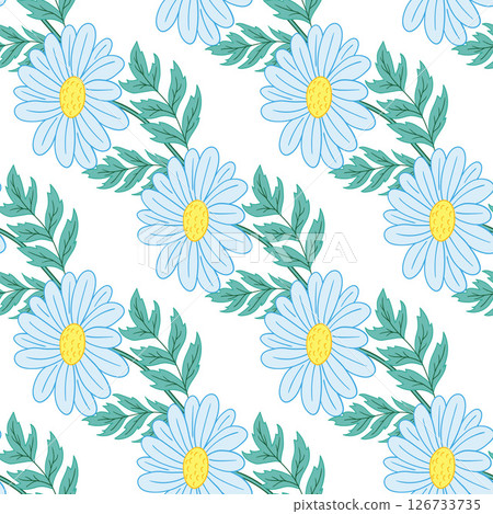 Seamless cute pattern. Pattern for textiles in hand draw style 126733735