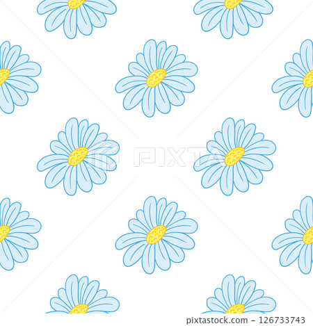 Seamless cute pattern. Pattern for textiles in hand draw style 126733743