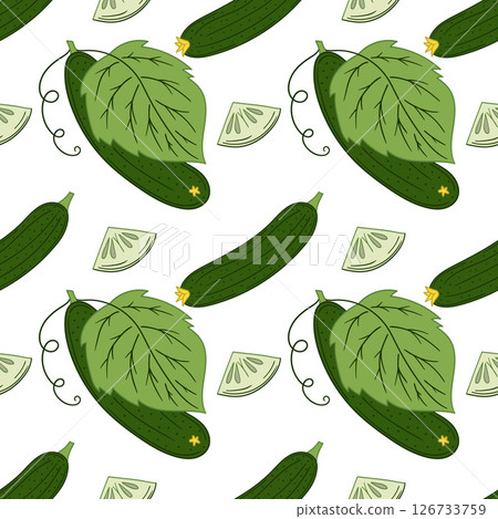 Seamless cute pattern. Pattern for textiles in hand draw style 126733759