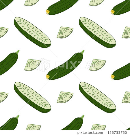 Seamless cute pattern. Pattern for textiles in hand draw style 126733760