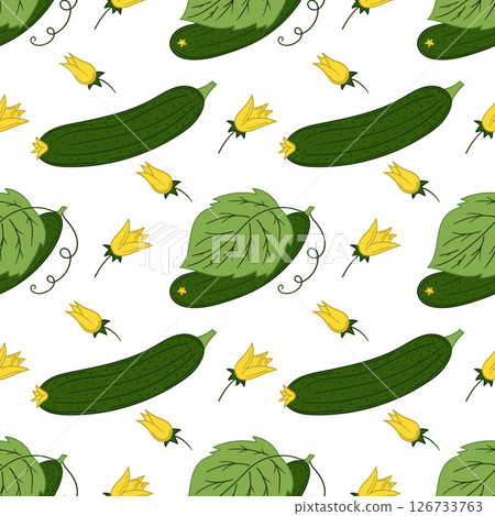 Seamless cute pattern. Pattern for textiles in hand draw style Seamless cute pattern. Pattern for textiles in hand draw style 126733763