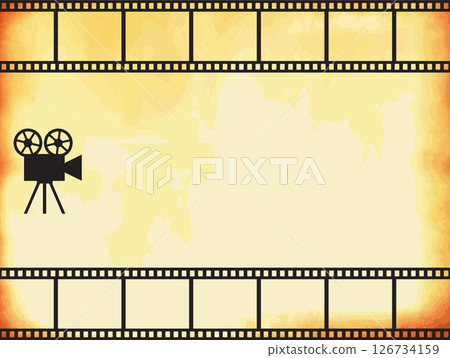 Movie frame illustration 126734159