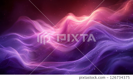A fantastically shimmering purple veil 126734375