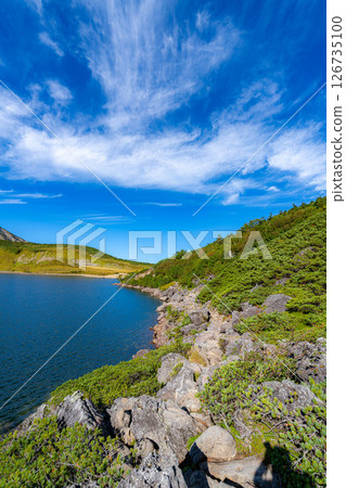 [山材]初秋的白馬禦池[長野縣] 126735100