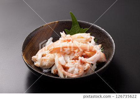 Peeled Red Snow Crab 126735622