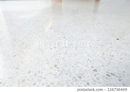 Terrazzo floor and empty space suit for background. Terrazzo floor and empty space suit for background. 126736409
