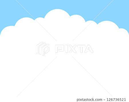 簡單的雲框架 簡單的雲框架 126736521