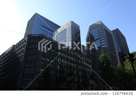 Otemachi cityscape Otemachi cityscape 126736638
