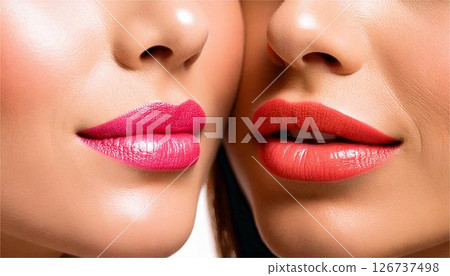 Woman lips lip beauty cosmetics lipstick makeup beauty graphic image 126737498
