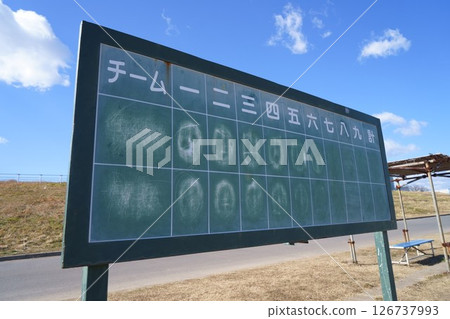 模擬棒球記分牌 126737993