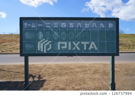 模擬棒球記分牌 126737994